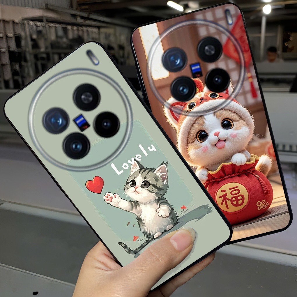 Ốp lưng dành cho VIVO X200 / X200 PRO / x200 pro mini in hình chú mèo dễ thương / ốp dẻo