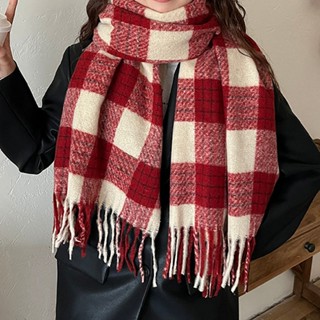  Khăn Choàng Cổ Họa Tiết Kẻ Caro Thời Trang  Khăn Quàng Cổ Mùa Đông Bản To K03 