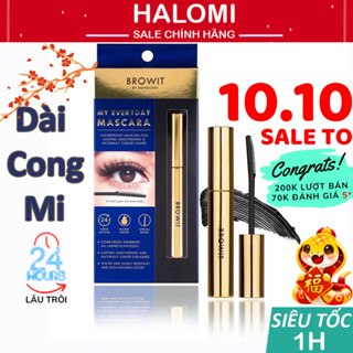 Mascara Browit Nongchat Thái Làm Dày Dài Mi Chuyên Dụng Cho Makeup