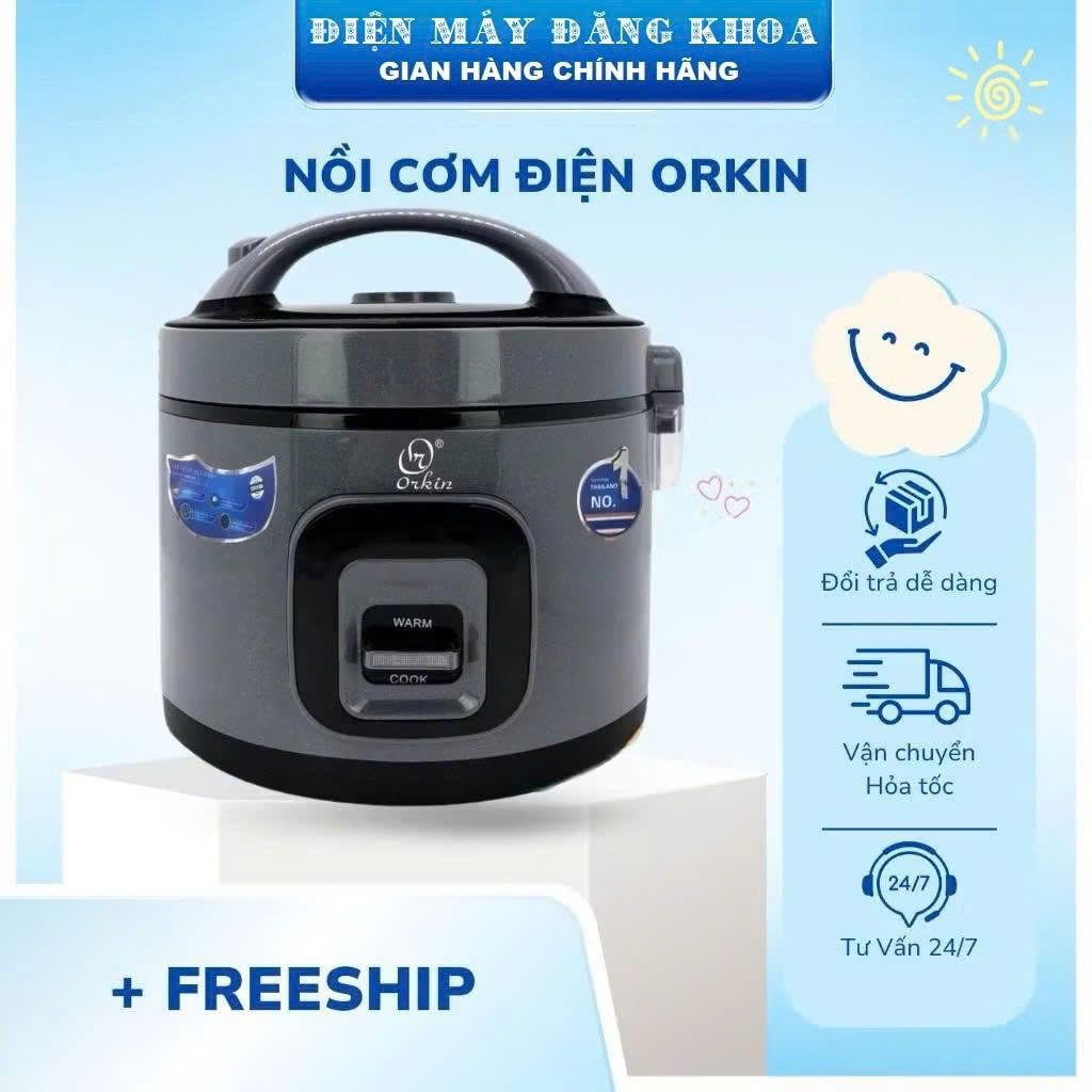 Nồi cơm điện Thái lan ORKIN Or12 1.2Lít