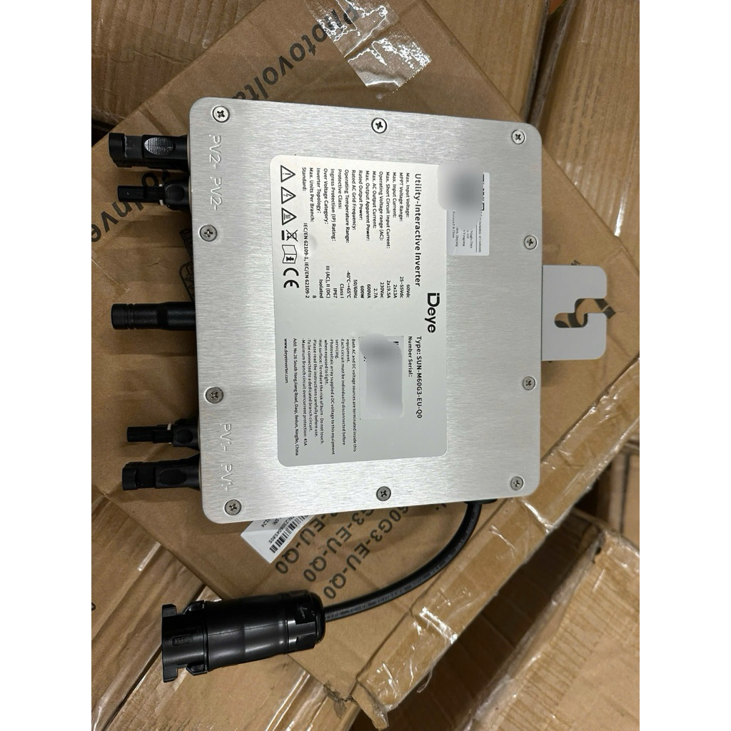 Biến tần hoà lứoi năng lượng mặt trời Deye 800w có wifi theo dõi, có chức năng hạn chế công suất