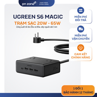  Bộ Trạm Sạc UGREEN S6 Magic Cube Chính Hãng 2500W 9 trong 1 - Bảo Hành 12 Tháng Chất Lượng Đảm Bảo 