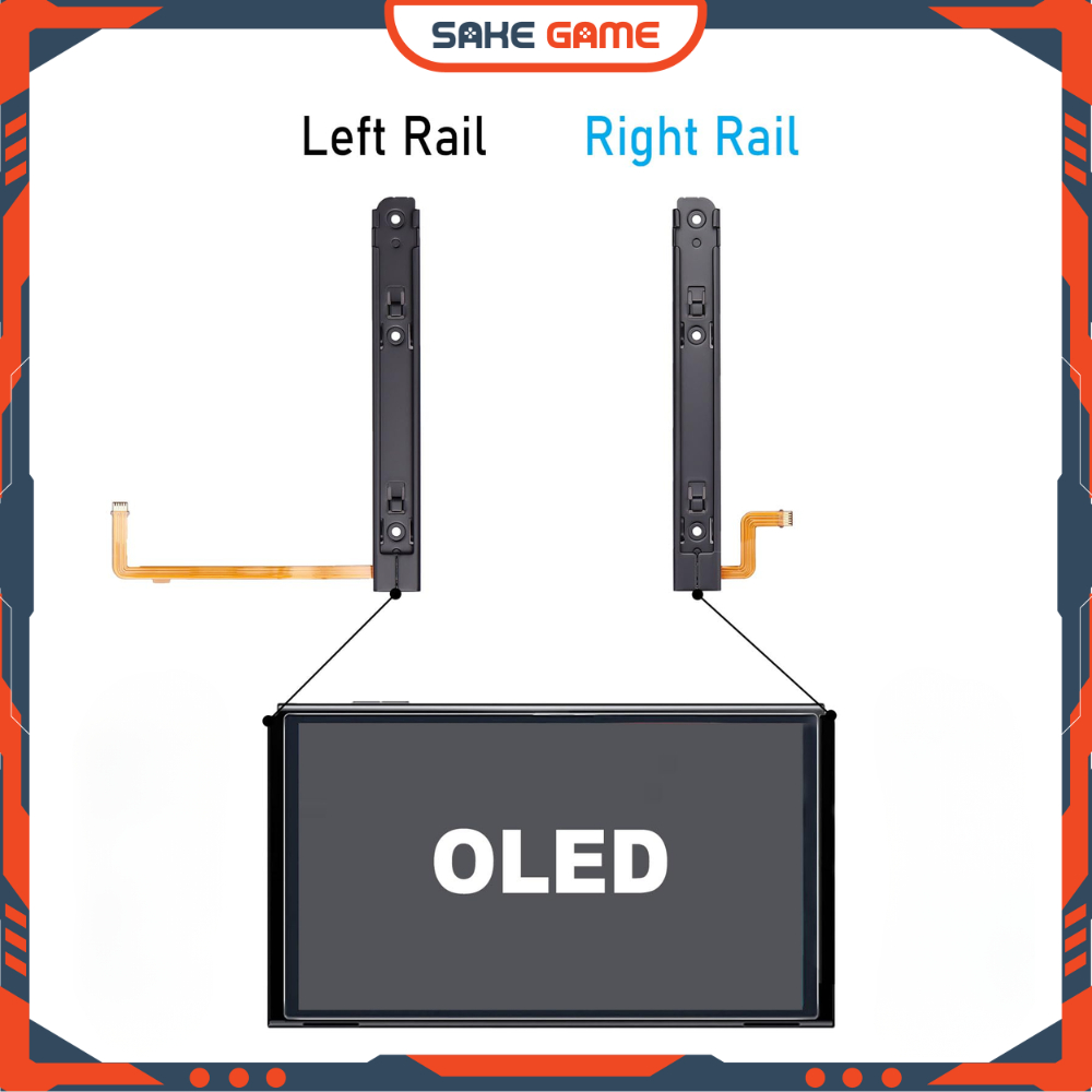 Thanh Trượt Thân Máy Nintendo Switch Oled Thanh Trượt Nintendo Switch Oled Ray Trượt Switch Oled Tha