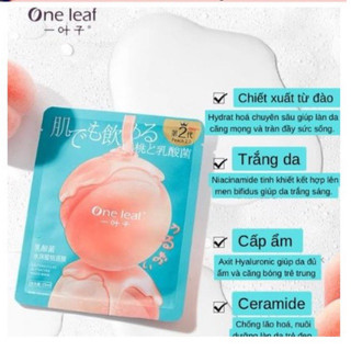 Set mặt nạ One Leaf dưỡng ẩm trắng da