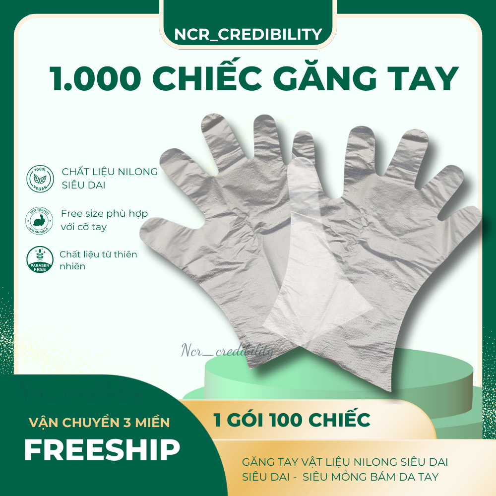1000 Chiếc Găng Tay Nilong, Găng Tay Nhà Bếp Dùng 1 Lần Ncr_credibility