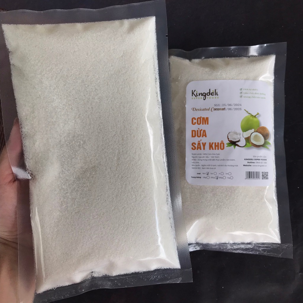 Cơm Dừa Sấy Khô Kingdeli 1kg