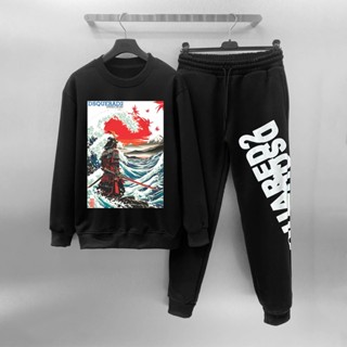  Bộ quần áo thu đông nam họa tiết in 5D cao cấp Phong cách thời trang Boy phố Hottrend 2025 