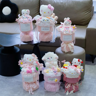 Bó hoa Gấu bông - Hoa Gấu xinh xắn cao cấp, quà tặng, Gấu dâu, hoa len đáng yêu - Thú bông - Quà tặng cao cấp các dịp