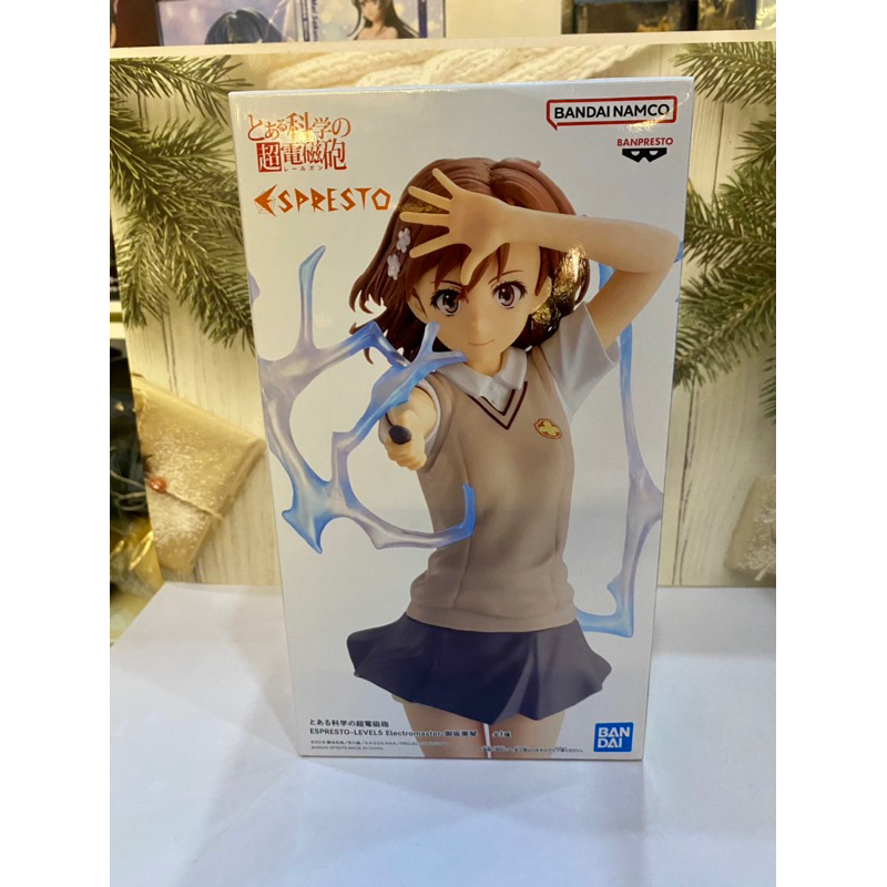 Mô hình Toaru Kagaku Railgun - Misaka Mikoto Espresto Level 5 Figure chính hãng đồ decor Máy tính qu