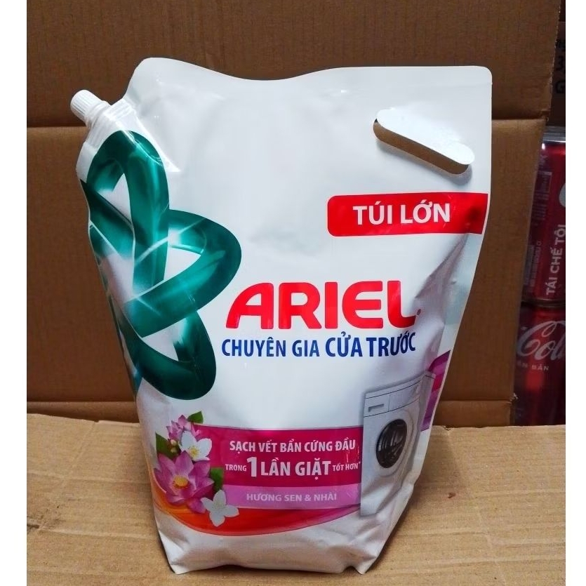 Nước giặt Ariel chuyên gia cửa trước 3,05kg hương sen nhài