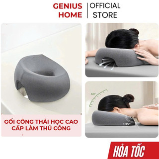  【VC Mở Bán Gối úp mặt Công thái học massage mặt và cổ toàn diện thoáng khí tại nhà G39 