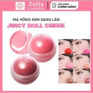   NEW  Má Hồng Kem Trứng dạng lăn ROMAND Juicy Roll Cheek  8.4g  Dạng Lăn xinh 