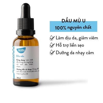 Dầu Mù U Kobi Tamanu Oil 30ml dưỡng da khô, da sần, chăm sóc vùng da cần phục hồi