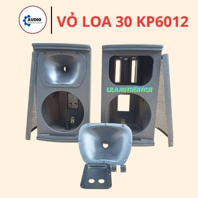 Vỏ thùng loa full 30 kp6012,ván MDF, 1,5cm, sơn đen sần, đầy đủ phụ kiện