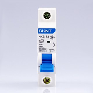 Combo 12 Aptomat tép CHINT MCB 1P 16A,20A,25A,32A,40A,63A NXB C16A~63A mới 100%