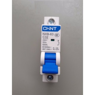 Combo 12 Aptomat tép CHINT MCB 1P 16A,20A,25A,32A,40A,63A NXB C16A~63A mới 100%