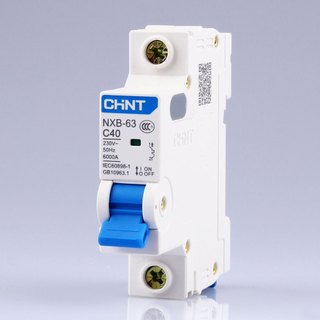 Combo 12 Aptomat tép CHINT MCB 1P 16A,20A,25A,32A,40A,63A NXB C16A~63A mới 100%