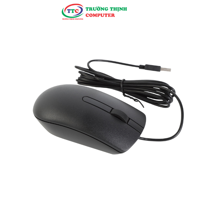 Chuột Có Dây Dell MS116 (Đen, USB)