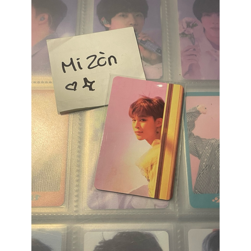Card Jimin Lấp Ló Ans O BTS ( hot )