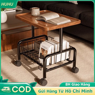  HUHU Bàn Sofa Di Động Bàn Kê Cạnh Ghế Thông Minh Nhỏ Gọn Tiện Dụng Dùng Làm Bàn Trà Bàn Laptop 