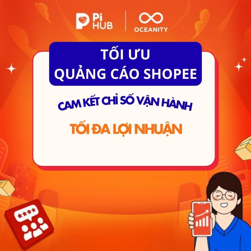 [Evoucher] OCEANITY - Gói tối ưu quảng cáo Shopee - Cam kết KPI