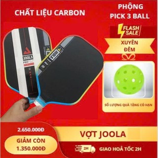  Vợt pickleball Joola G.en 4 NFC hàng đẹp logo nhôm đáy cán,mặt vợt Carbon chữ in nổi có trợ lực 