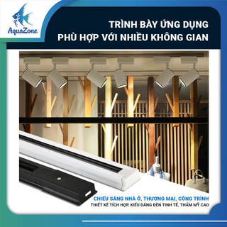 Thanh ray gắn đèn rọi Week Aqua