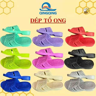  Dép tổ ong  size 35-38  chất liệu Nhựa EVA siêu nhẹ   Nên Đặt Lùi 1 Size  ,siêu bền,chống trơn trượt 