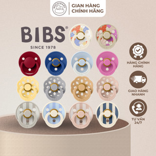  Ti Giả Bibs Chính Hãng Đan Mạch Cho Bé Ngậm Dễ Chịu Thiết Kế Chỉnh Nha Cao Cấp 