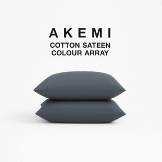 Combo 2 Vỏ Gối Nằm Akemi Cotton Select Colour Array size 51 x 76cm 100% Cotton Sateen