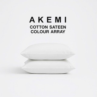 Combo 2 Vỏ Gối Nằm Akemi Cotton Select Colour Array size 51 x 76cm 100% Cotton Sateen
