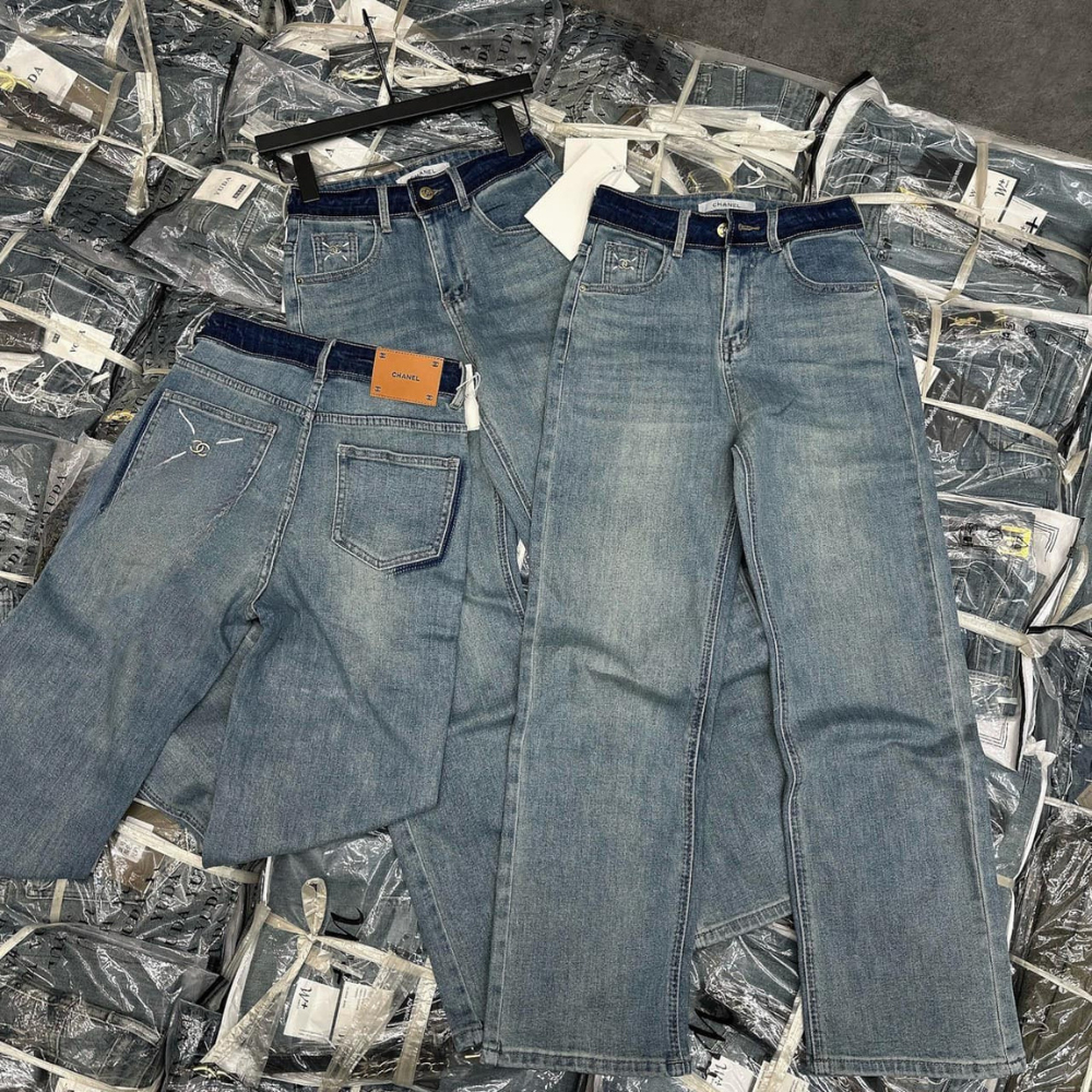 Quần Jean Nữ Suông Ống Rộng Thời Trang Midori Shop Quần Bò Nữ Ống Suông Cạp Cao Co Dãn LD04 | BigBuy360 - bigbuy360.vn