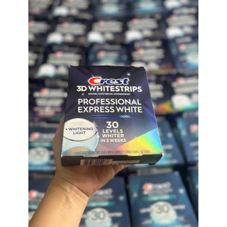 Full Set Dán Trắng Răng Crest 3D White Và Đèn Led Light