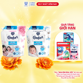 Nước Xả Vải Comfort Dịu Nhẹ Túi 3,6L