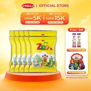 Combo 10 Kẹo Dẻo Zoo Bibica 24g