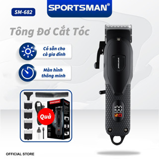  SPORTSMAN Tông Đơ Cắt Tóc Gia Đình Và Salon Không Dây Tông Đơ Hớt Tóc Cho Bé Và Nam SM-682 