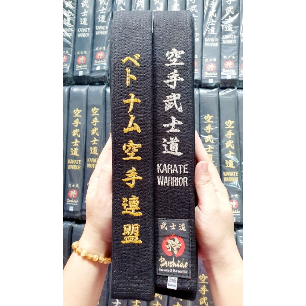ĐAI ĐEN CAO CẤP THƯƠNG HIỆU BUSHIDO