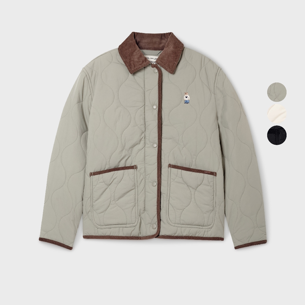Áo Khoác Chần Bông WHO.A.U Steve Quilting Jacket_WHJJF4911F