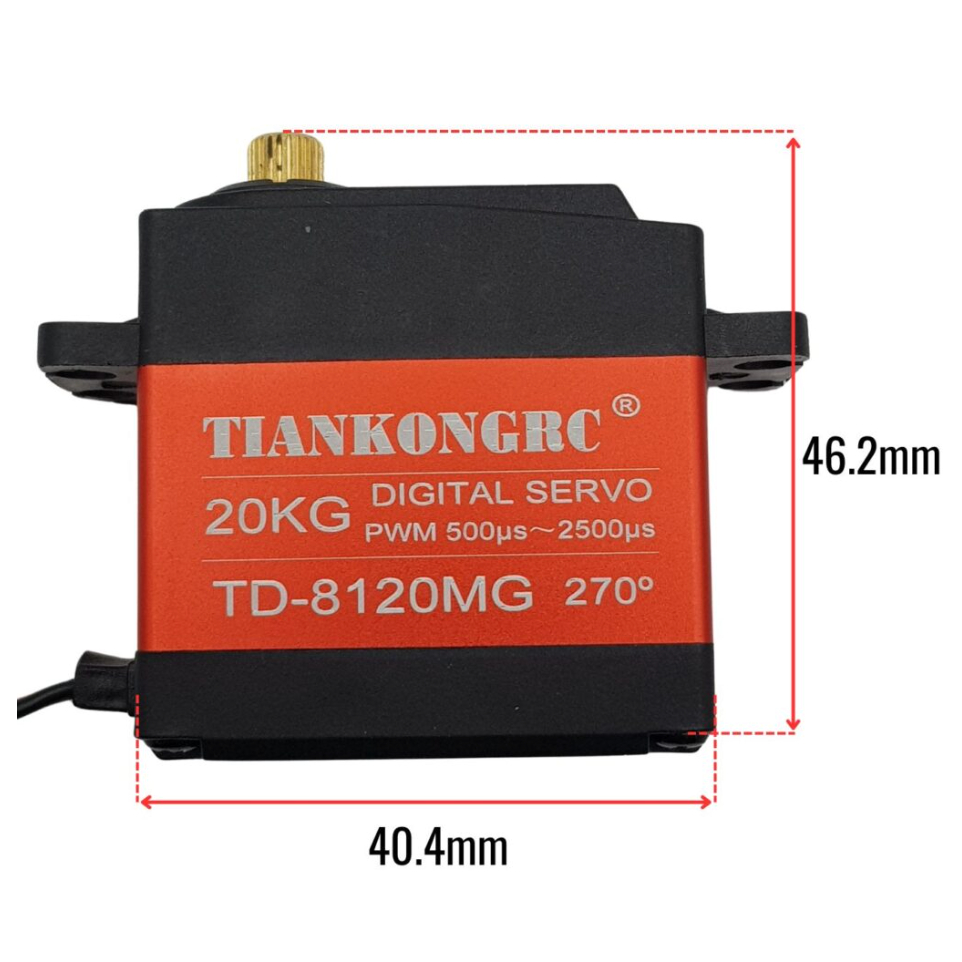 Động cơ RC servo TD8120MG 180 độ 20kg