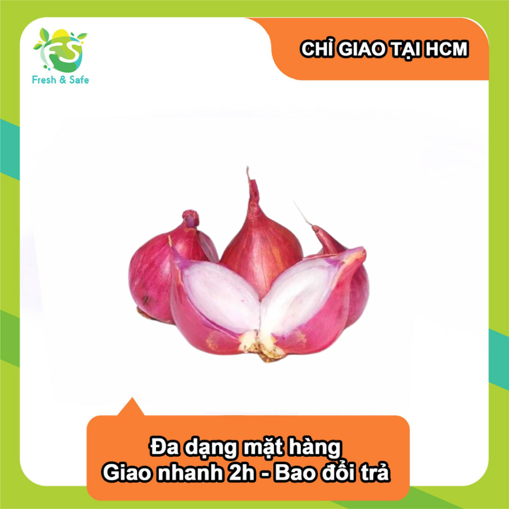 [Giao Hỏa Tốc] Hành tím củ Ấn - 100g