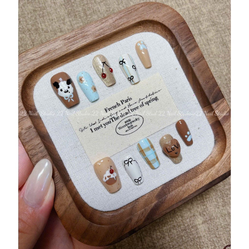 nailbox thiết kế cute by 22 Nail Studio