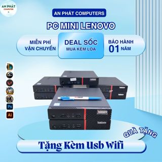 Máy Tính Case Mini PC Lenovo Thinkcentre M700 Tiny - coreG4xxx I3 I5 I7 6xxx Chính Hãng