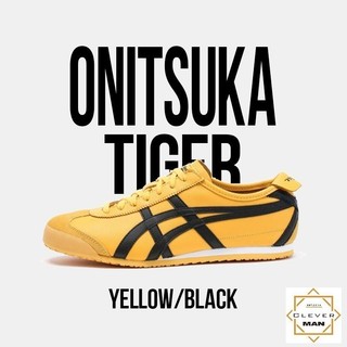  Giày Thể Thao Onitsuka Tiger Mexico 66 Yellow Black Màu Vàng Cổ Thấp Cho Nam Và Nữ Clever Man Store 