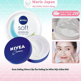Kem Dưỡng Nivea Cấp Ẩm Cho Da Mềm Mịn Giảm Khô Da Hiệu Quả Đức
