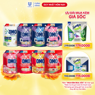 Nước giặt OMO Matic 4.1kg (Túi)