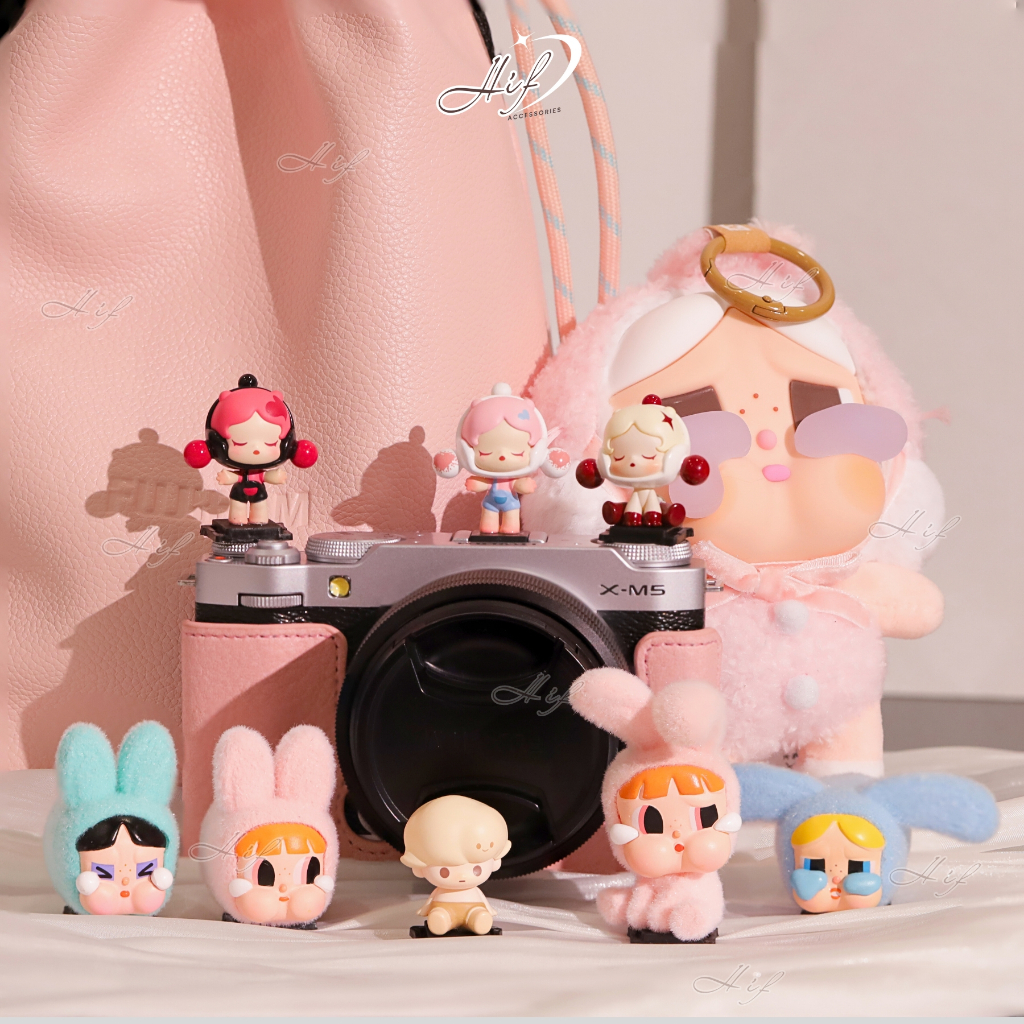 Nắp Đậy Flash Hotshoe Crybaby, Skullpanda, Dimoo Nắp Che Chân Đèn Cho Máy Ảnh…