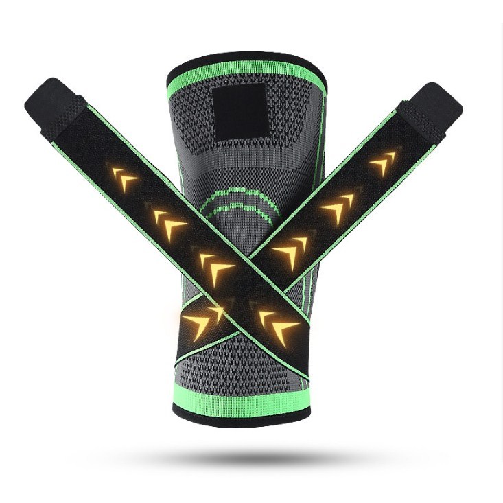 Đai bó đầu gối thể thao co giãn tránh chấn thương có đai GSports NEW AB23