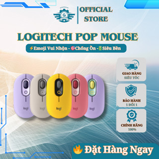 [🔰Chính Hãng] Chuột Bluetooth Không Dây Logitech POP Emoji | Silent | Multi Device | Gọn Nhẹ | Bền