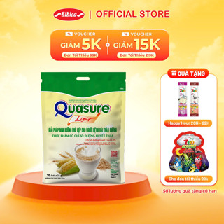 Túi Ngũ Cốc Quasure Light Sữa Bibica 400g, Thực Phẩm Dành Cho Người Ăn Kiêng, Tiểu Đường