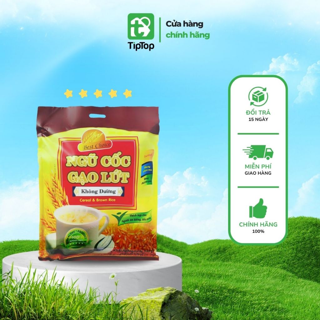 Ngũ cốc ăn kiêng gạo lứt Best Choice gói 480g